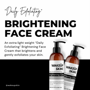 Exfoliating Cream - Face Brightening Cream