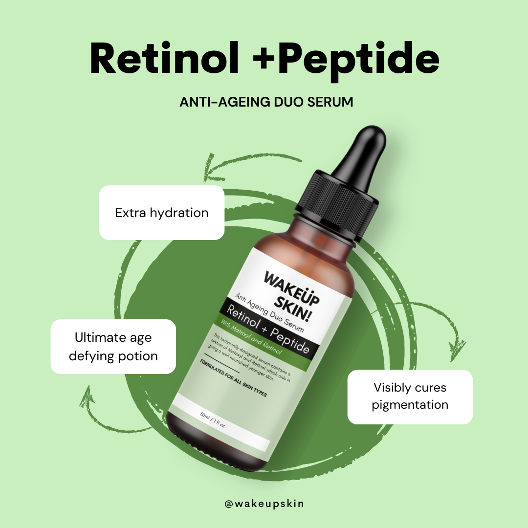 Retinol + Peptide - Anti ageing duo Serum